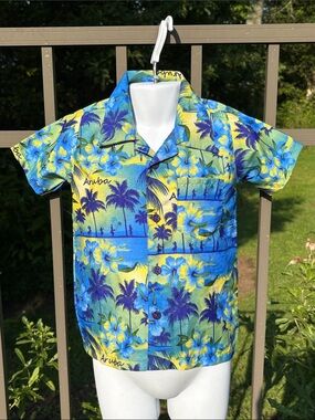 Rima Aruba Tropical Beach Shirt Size Child’s Small /
